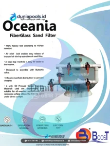 OCEANIA COMMERCIAL FILTER BOOST SPECS
