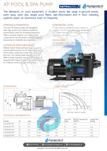 Brochure XP Pump