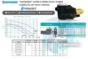 Hayward Super II Pump Specs